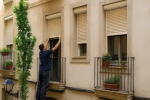 reparacion-persianas-barcelona-tecnico-persianas-fachada-antigua